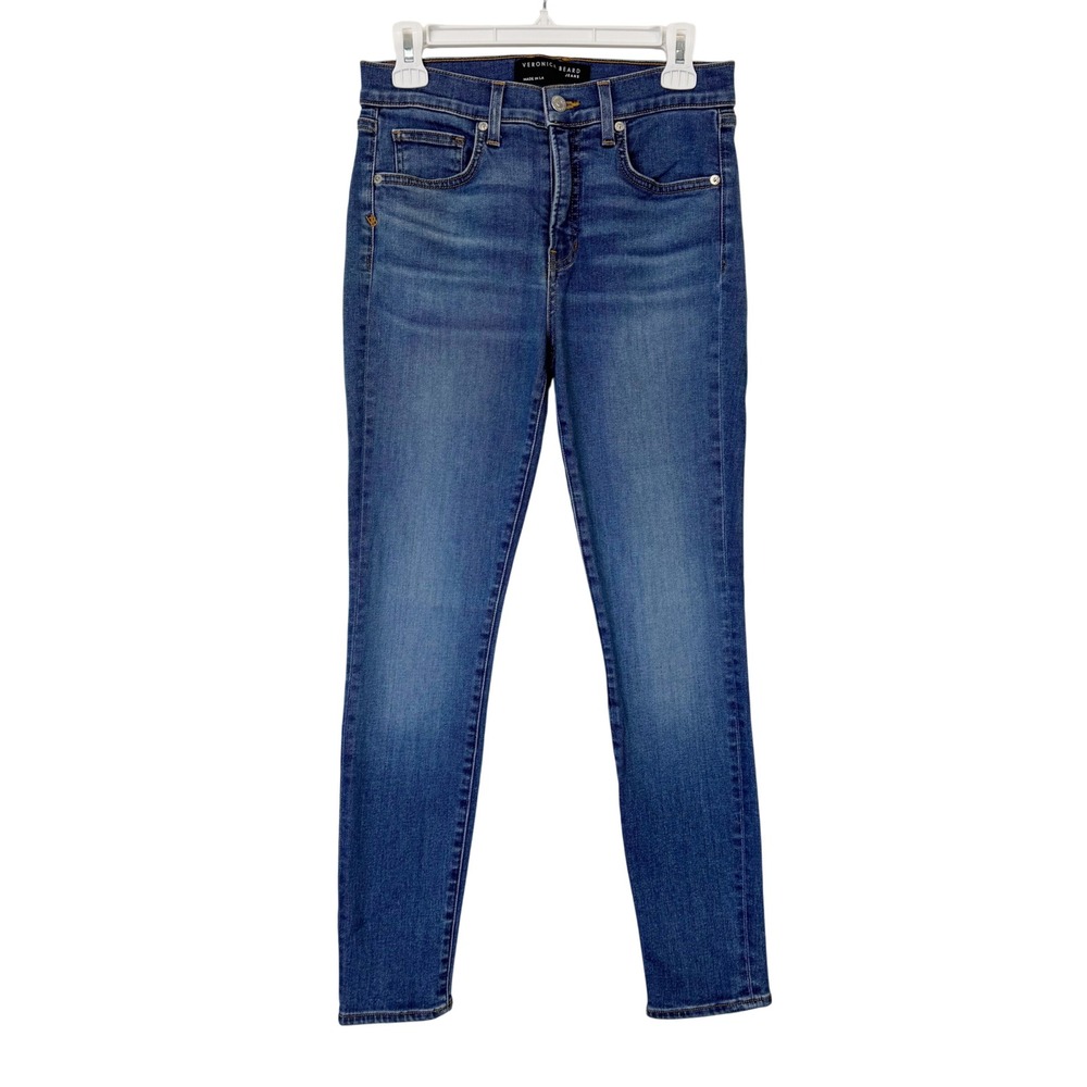 Veronica Beard Emma Skinny Mid Rise Jeans Women's 29 Denim